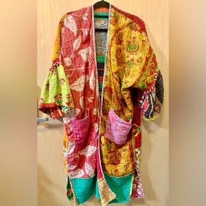 Rahab’s Rope Reversible Kantha Jacket – One of a Kind